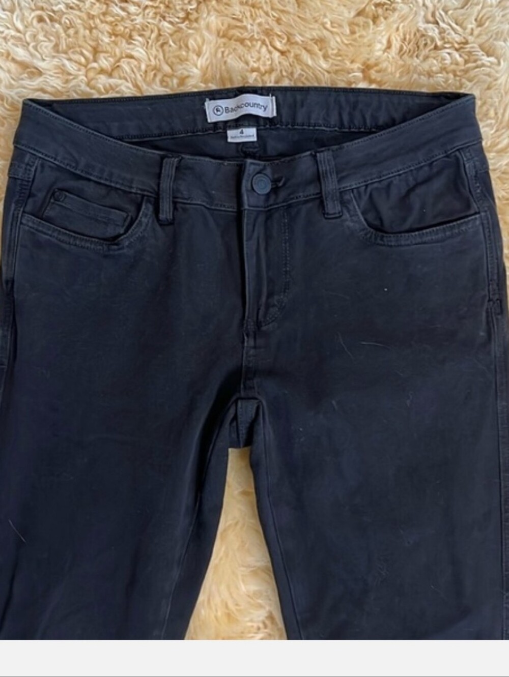 Women's Backcountry Black Jeans Sz 4